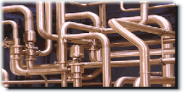 copper pipes